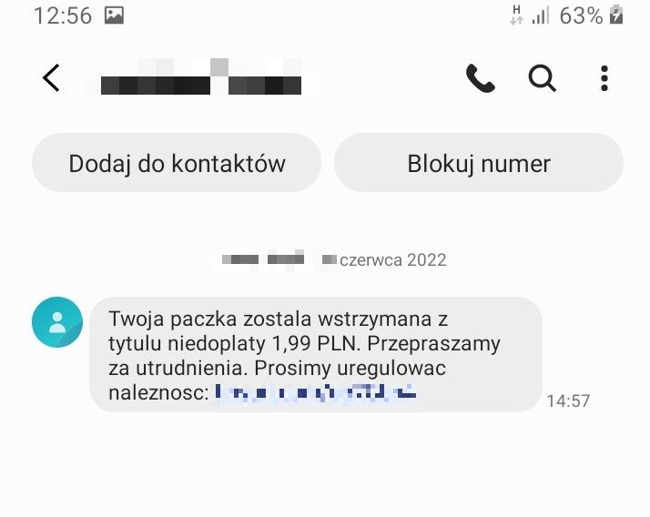 Dostałeś Sms A Z Prośbą O Dopłatę Do Przesyłki Uważaj To Może Być Oszustwoprzekonała Się O Tym 7911