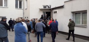 Ćwiczenia przeciwpożarowe w świdnickiej komendzie