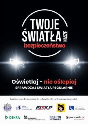 Ostatnia szansa na bezpłatne sprawdzenie oświetlenia zewnętrznego pojazdów