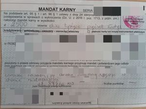 Nietrzeźwy rowerzysta został ukarany mandatem w wysokości 2,5 tys. złotych