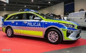 POLSECURE 2022: prezentacja nowego oznakowania radiowozów polskiej Policji