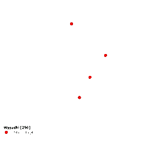 Policyjna mapa wypadków drogowych ze skutkiem śmiertelnym – Wakacje 2022