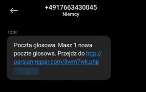 UWAŻAJMY NA METODĘ OSZUSTWA "NA POCZTĘ GŁOSOWĄ"