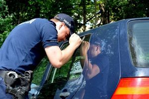 Dziś wysokie temeratury! Świdniccy policjanci apelują, aby nie zostawiać w samochodzie, nawet na chwilę dzieci, ani zwierząt