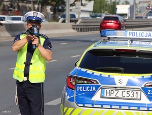 Świdniccy policjanci dbają o bezpieczne powroty z wakacji