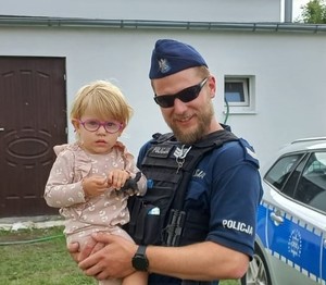 Świdniccy policjanci uczestniczyli w Dożynkach Wojewódzkich na terenie Szczepanowa