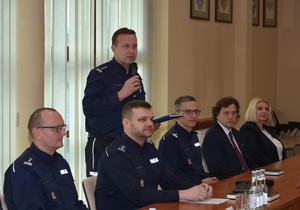 Za nami odprawa roczna z udziałem Zastępcy Komendanta Wojewódzkiego Policji we Wrocławiu