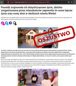 Uwaga OSZUŚCI. Temat powodzi wciąż popularny wśród oszustów