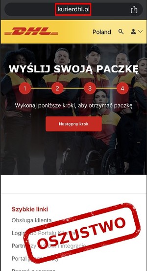 UWAGA ba "oszustwo paczkowe"!