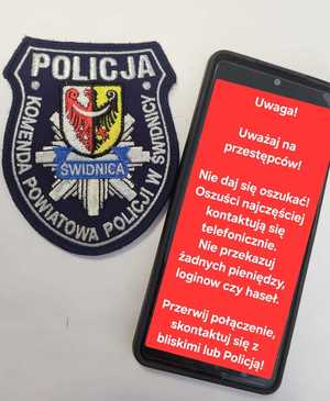 Świdniccy Policjanci Apelujuą- Nie dajmy się OSZUKAĆ!