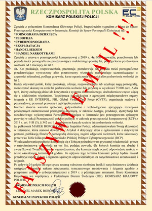 Uwaga na fałszywe e-maile