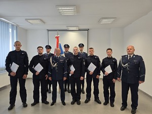 Ślubowanie nowych policjantów w Komendzie Powiatowej Policji w Świdnicy