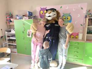 POLICJANT I KOMISARZ LEW Z WIZYTĄ W ZESPOLE SZKÓŁ SPECJALNYCH W ŚWIDNICY