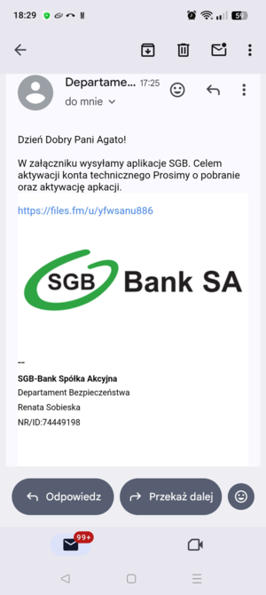 Uwaga, nie daj sie oszukać.  Analiza kampanii złośliwego oprogramowania NGate (NFC relay)