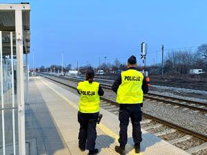 Kontrole szlaków kolejowych w ramach operacji "TOR".