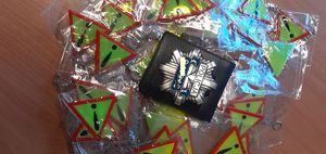 Odblaski nie tylko od święta. Świdniccy policjanci apelują noś odblaski bądź widoczny, bądź bezpieczny!