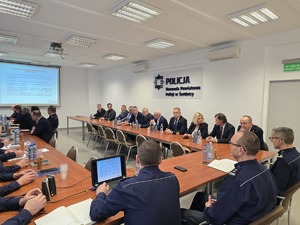 Za nami odprawa roczna podsumowująca pracę świdnickiej policji w 2025 r.