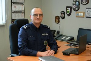 podinspektor Przemysław Siwiak - Zastępca Komendanta Powiatowego Policji w Świdnicy