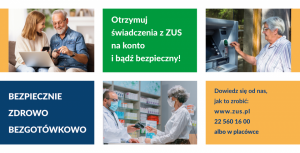 SENIORZE! Korzystasz z usług ZUS? Świdniccy policjanci zachęcają do właczenia się do kampanii „BEZPIECZNIE, ZDROWO, BEZGOTÓWKOWO”