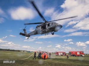 POLICYJNI LOTNICY I STRAŻACY Z POLSKI POMOGĄ TURCJI W WALCE Z POŻARAMI